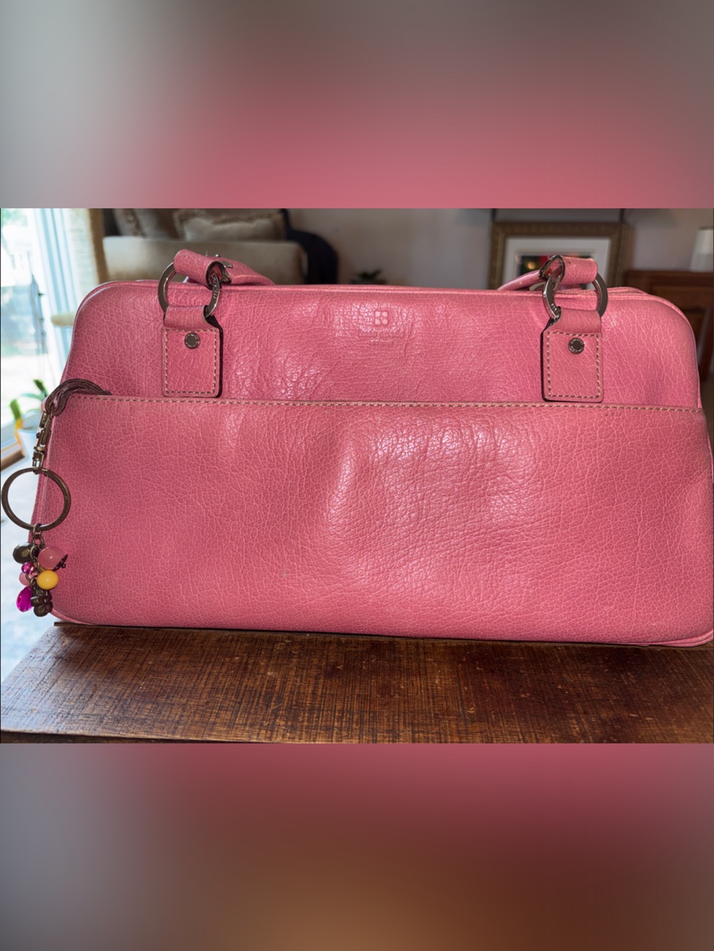 Leather KATE SPADE Women's Pink Leather Shoulder Bag